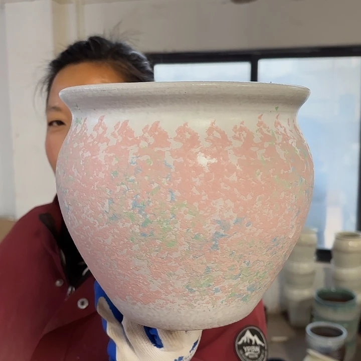 瑕疵高20口20花盆