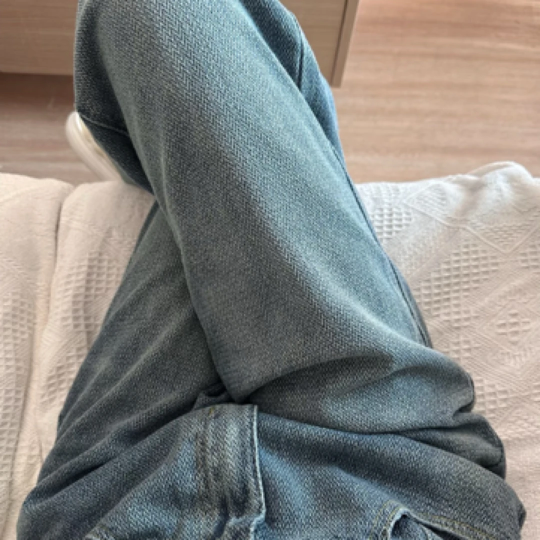 清仓瑕疵品星空纹牛仔裤介意勿拍