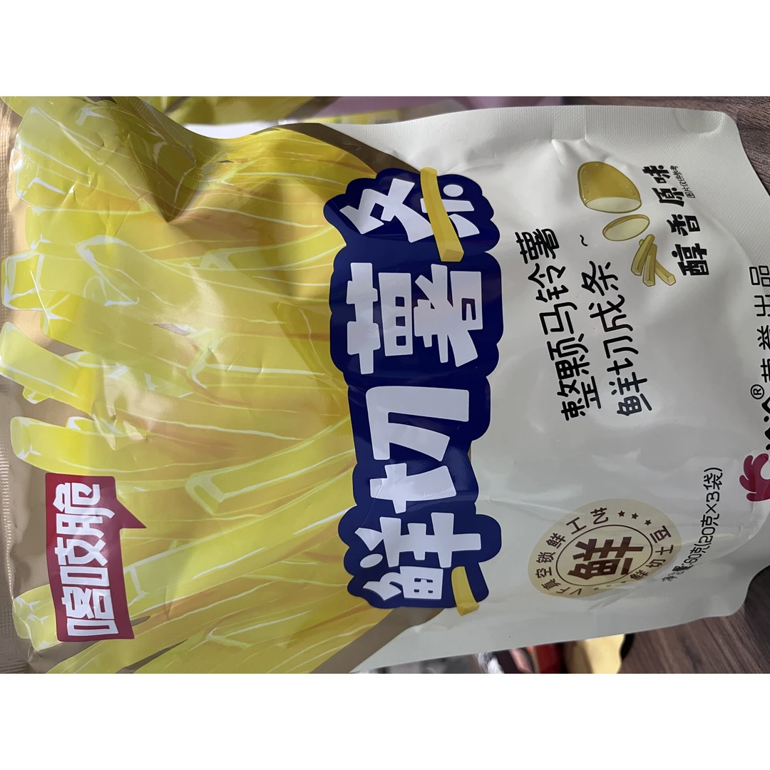 SH 洽洽喀吱脆切条薯片60g*4