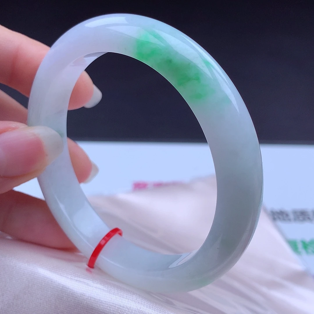 未镶嵌手镯翡翠沐*手镯001856