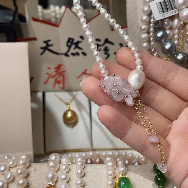 淡水珍珠颈饰未镶嵌