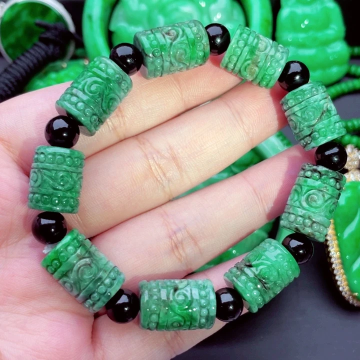 翡翠未镶嵌手串手串