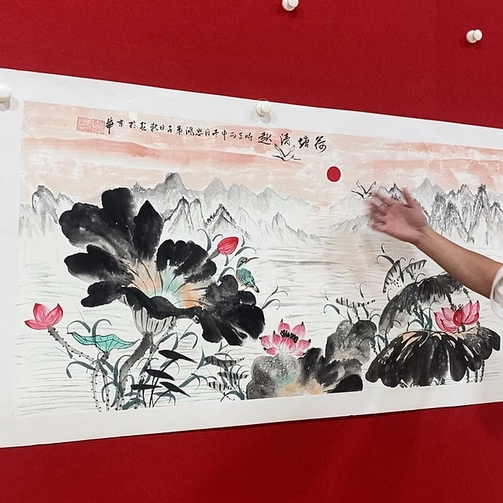 日新画作欣赏作品