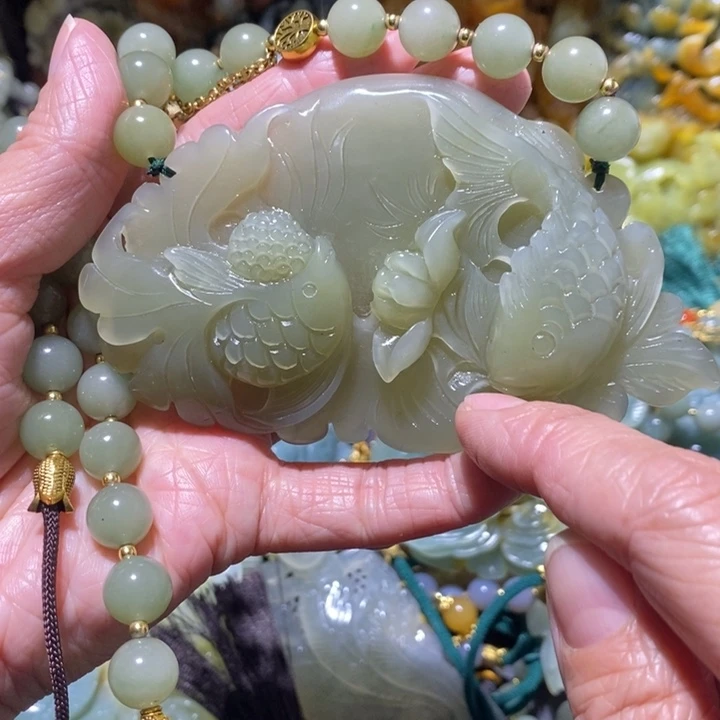岫玉岫玉吊坠未镶嵌