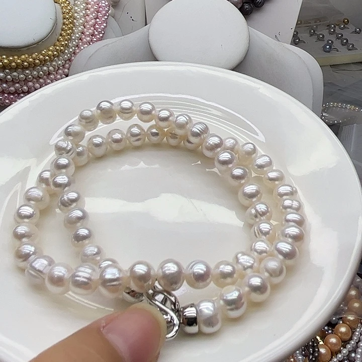 淡水珍珠未镶嵌颈饰