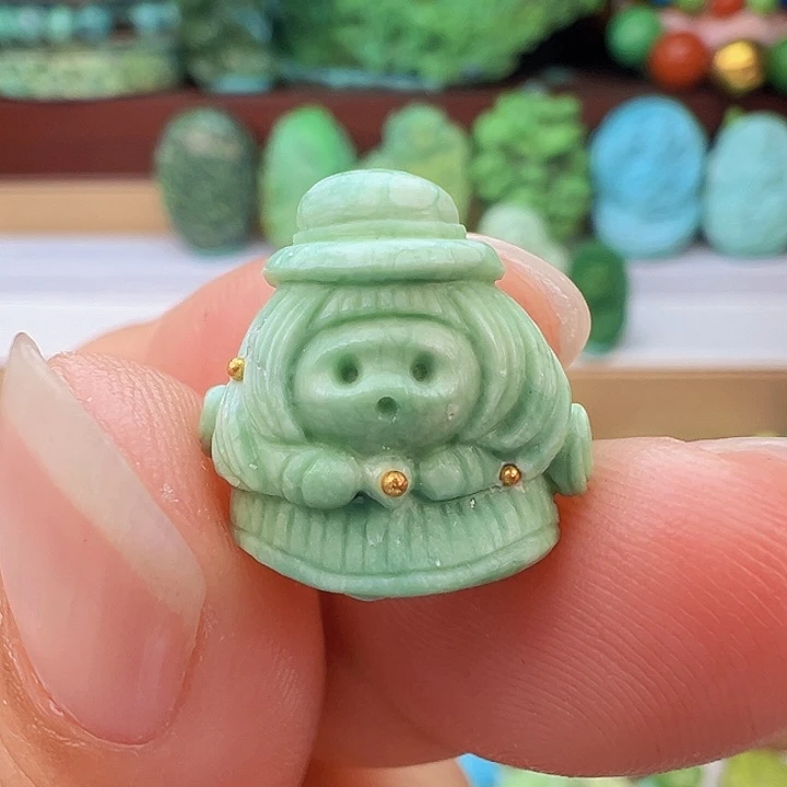 未镶嵌绿松石项链