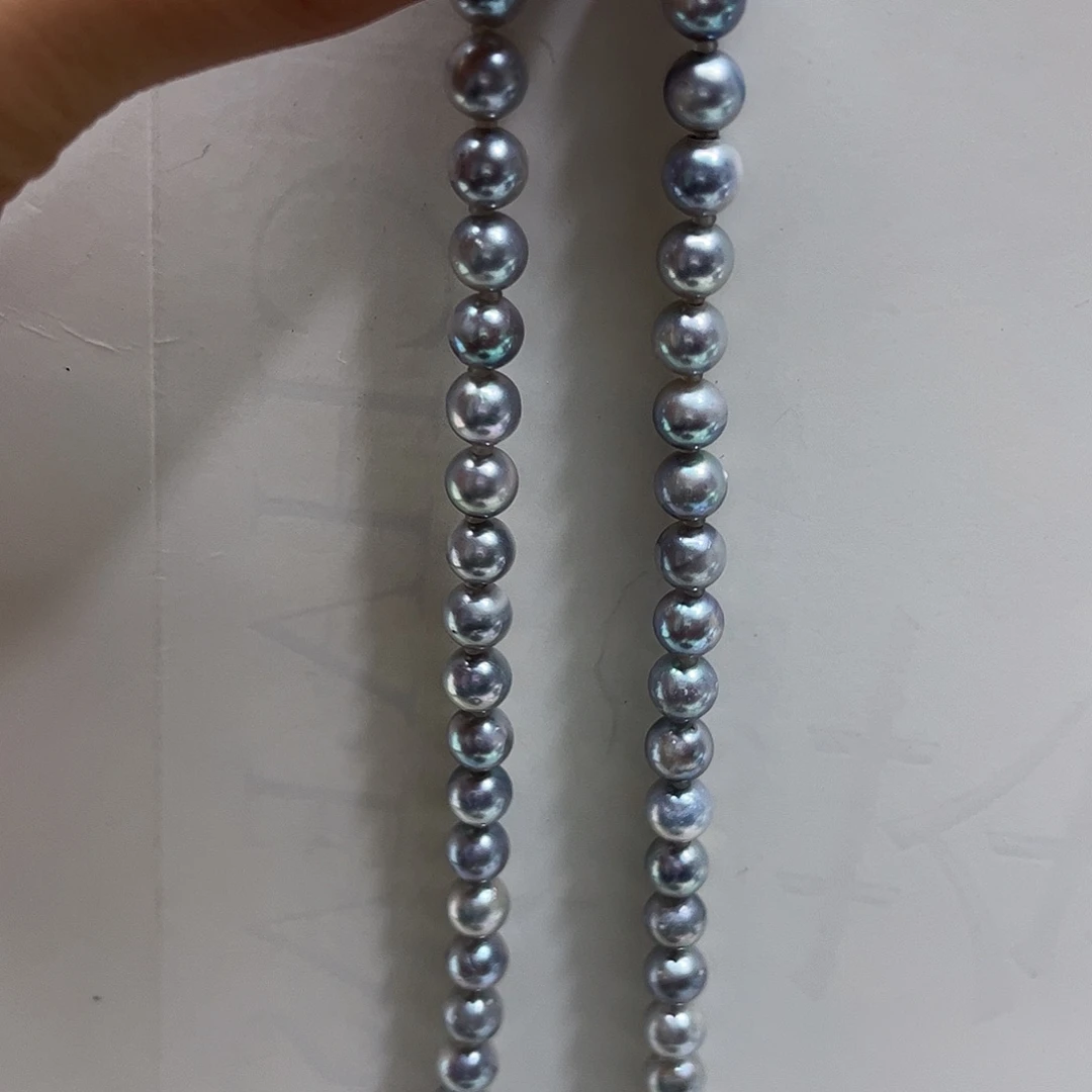 颈饰海水珍珠银S925镶嵌