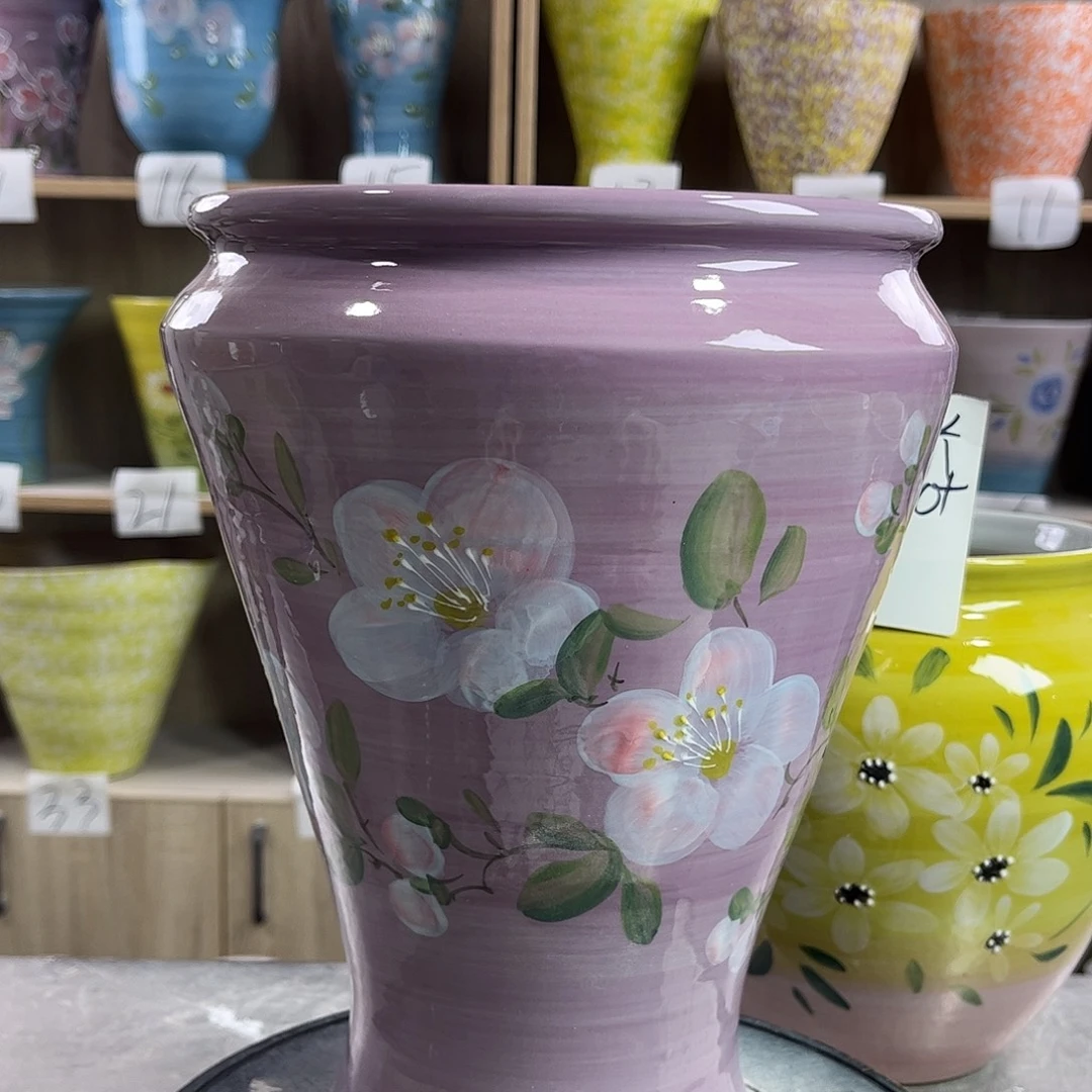 景德镇陶瓷花盆花盆