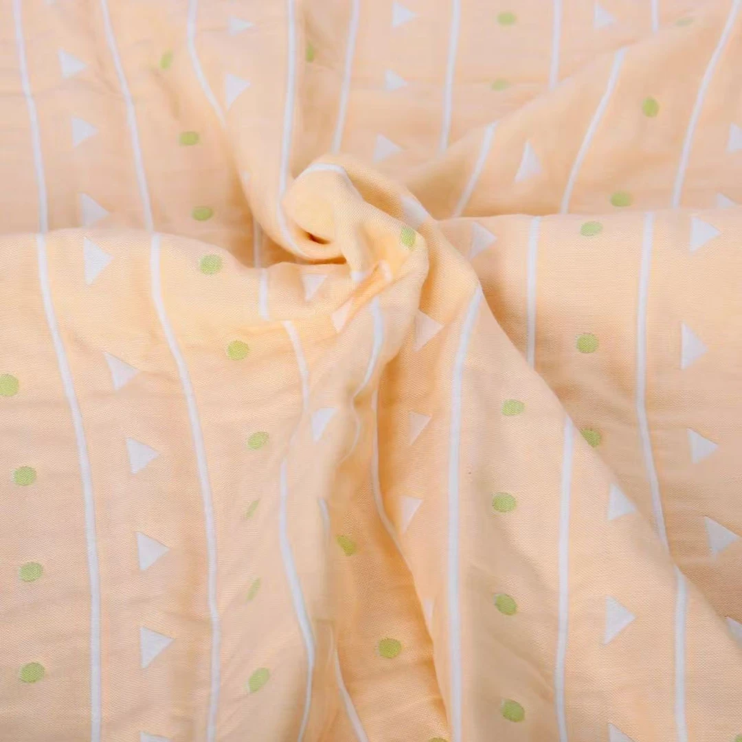 6层纱布盖毯幼儿园盖毯夏天毛巾被