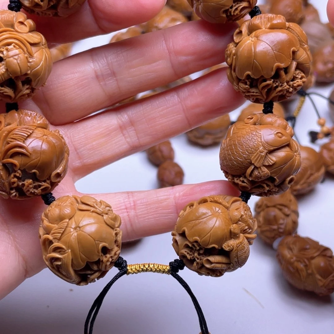 橄榄核手串/手链朝**拾橄榄油