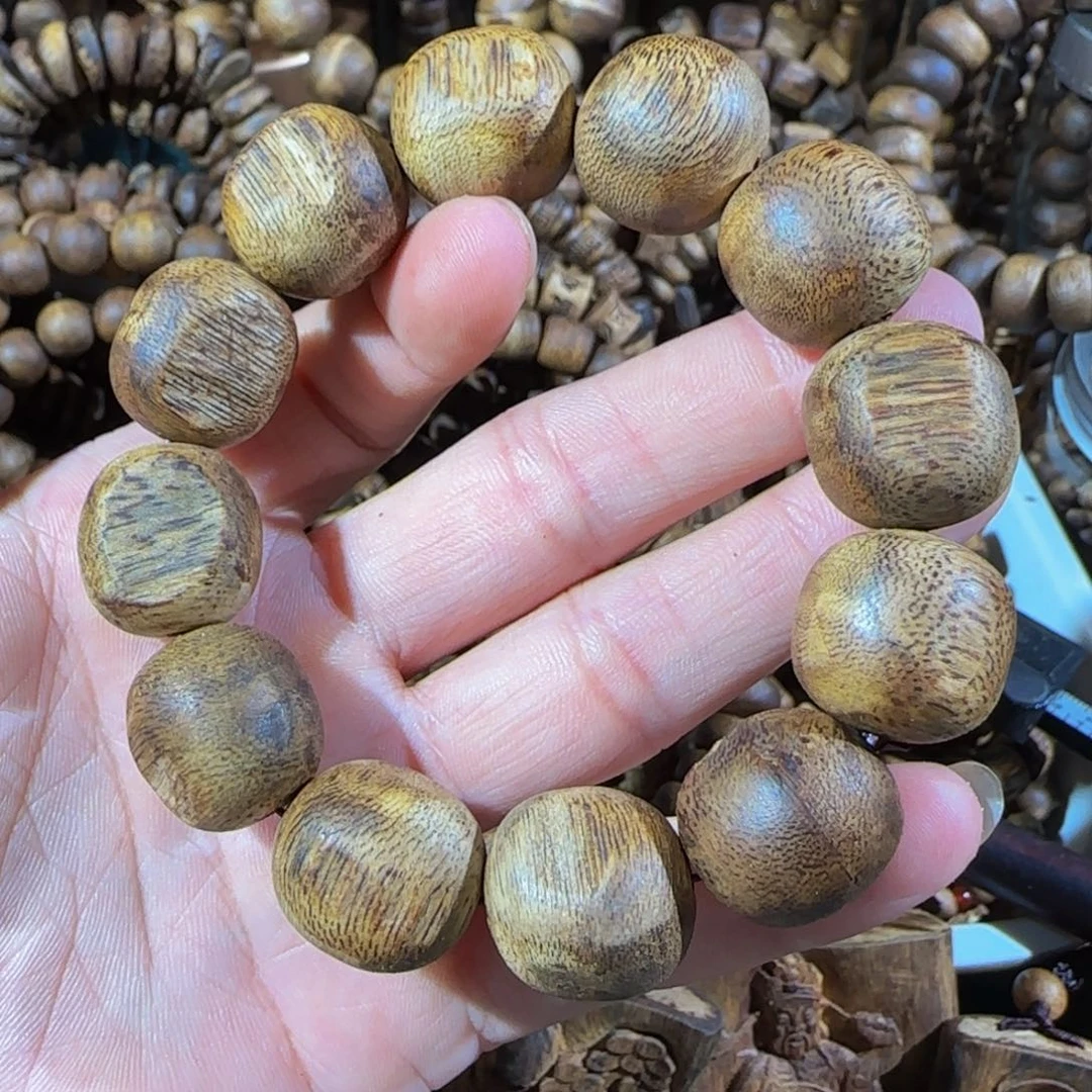 手串沉香白棋板头老料1.8高货26