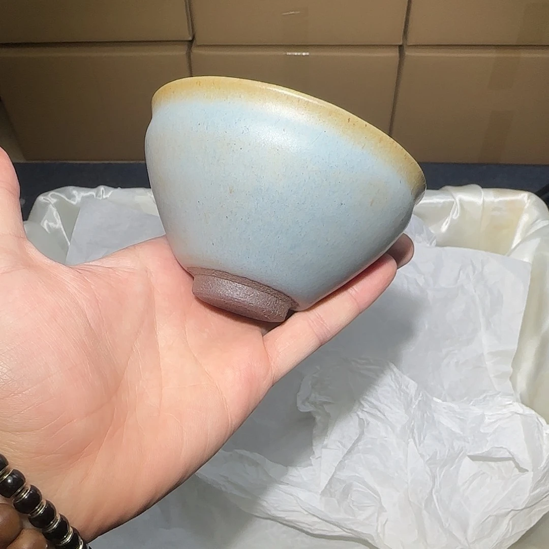 茶盏微瑕建盏，介意勿拍