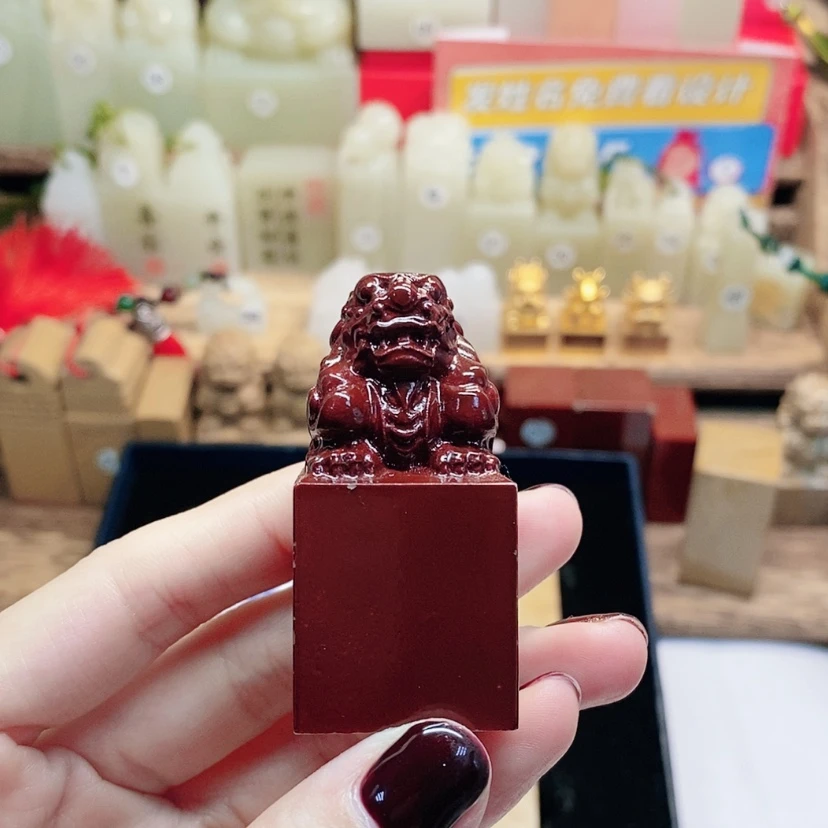 【闪购商品】寿山石印石龙*阁