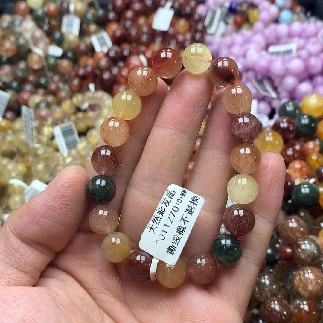 未镶嵌手链水晶，