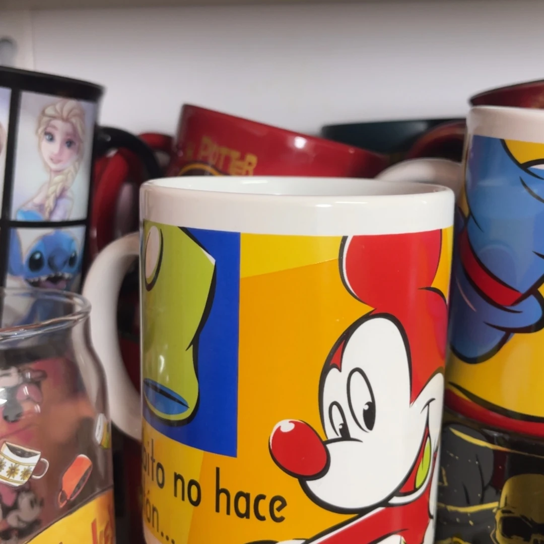 吸管款水晶玻璃米奇