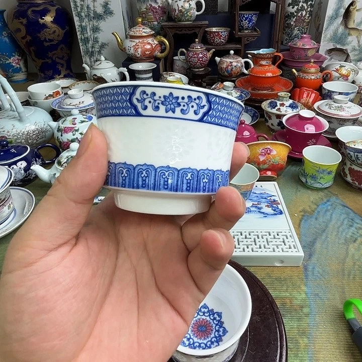 摆件景德镇陶瓷老厂瓷10