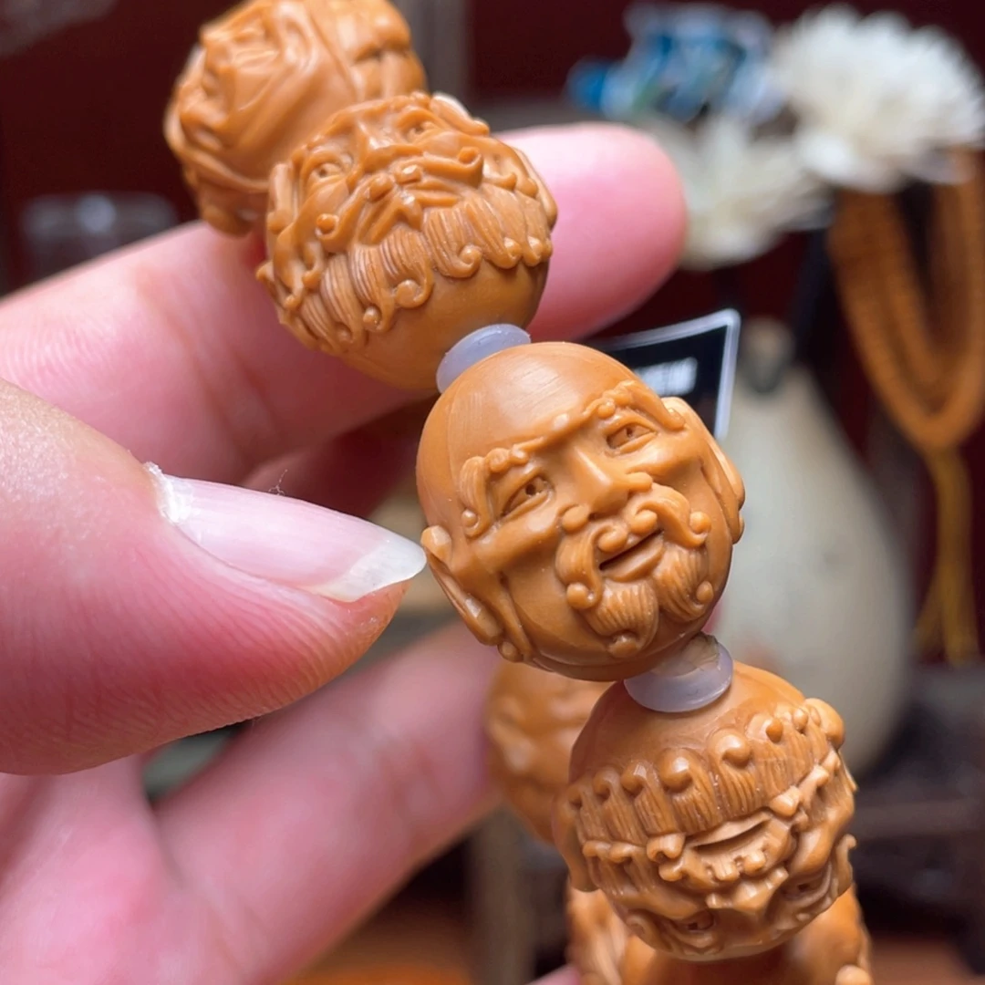 橄榄核手串/手链虚派十八罗汉