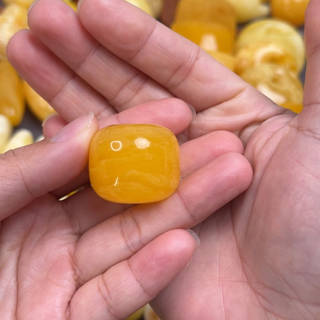 蜜蜡裸石未镶嵌修***7墩