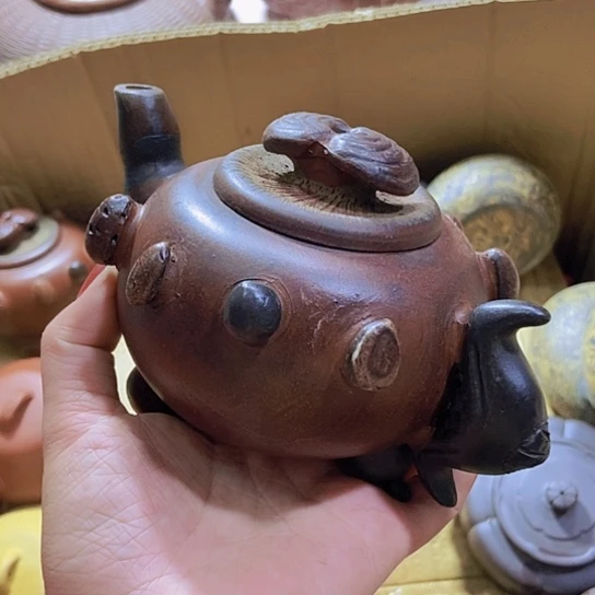 全手工制作宜兴紫砂壶