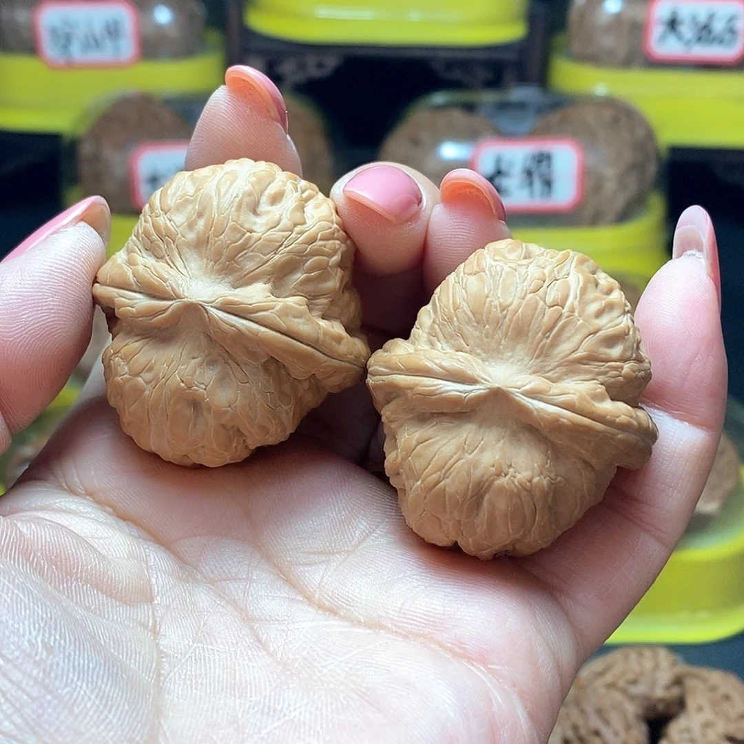 文玩核桃把件17号元宝40尺全品