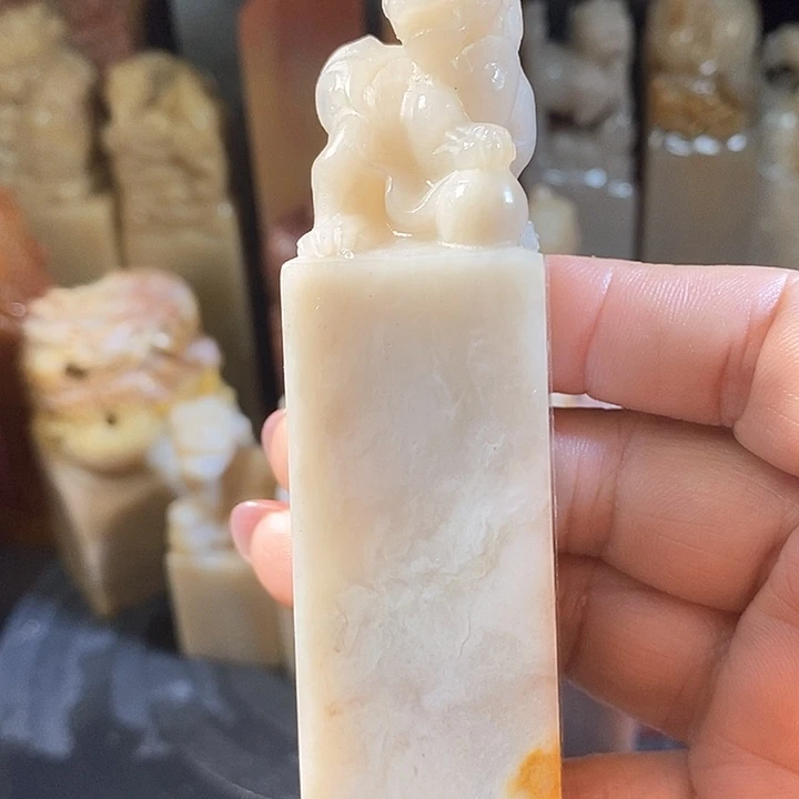 巴林石印石马***画