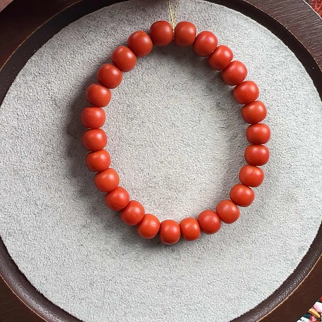 南红玛瑙南红单圈未镶嵌杨**甜