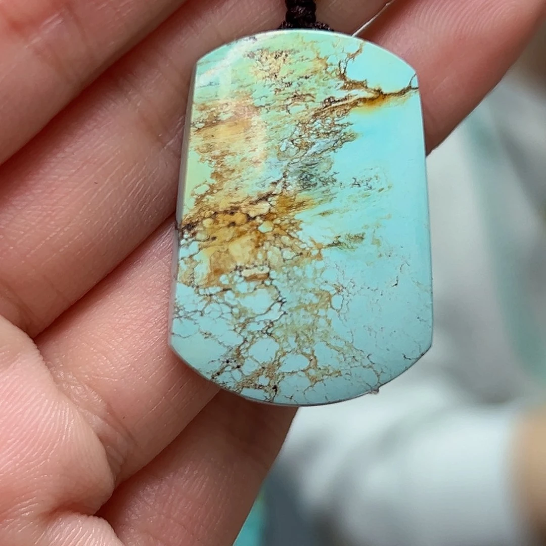 绿松石珠宝奇石未镶嵌