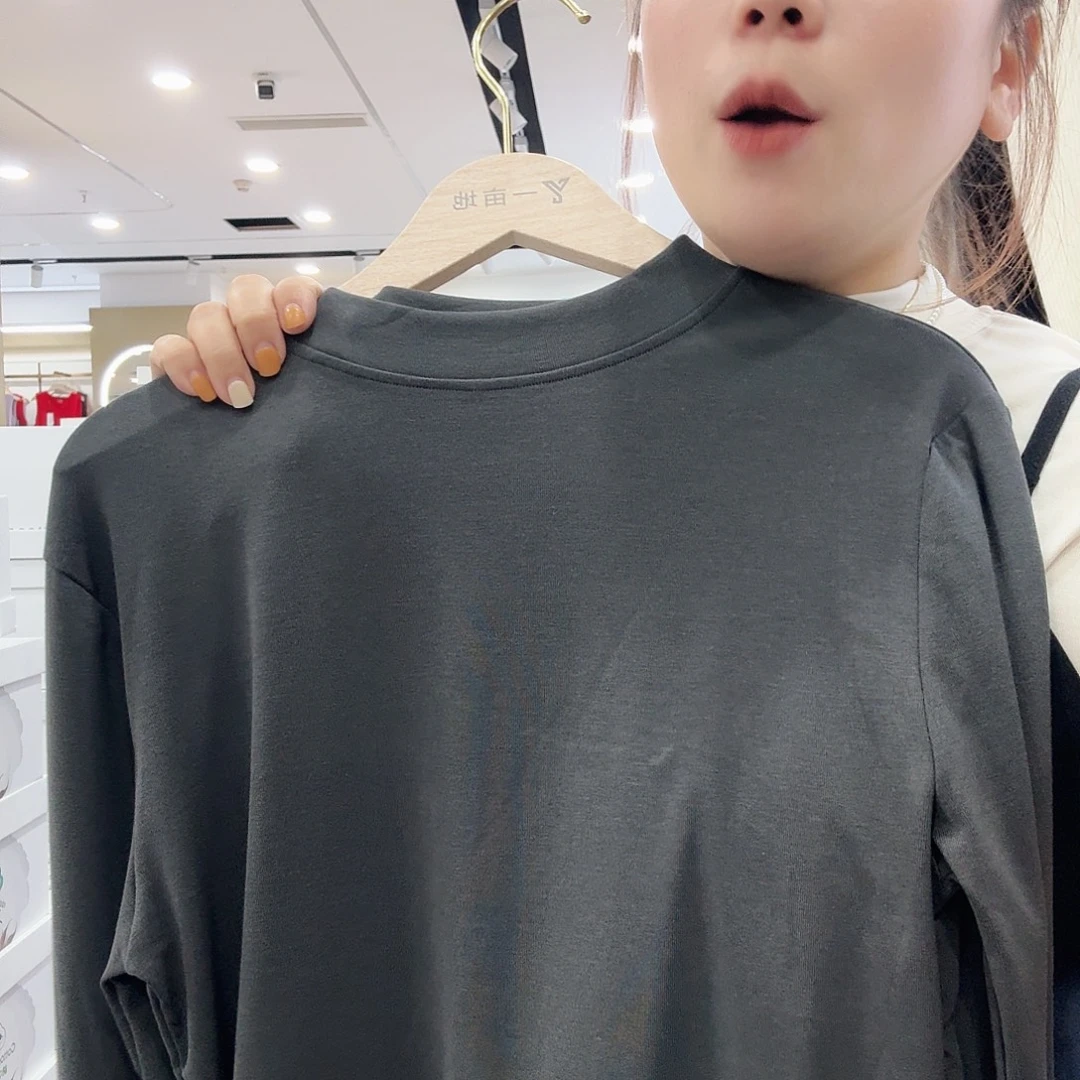 棉2641深灰打底衣