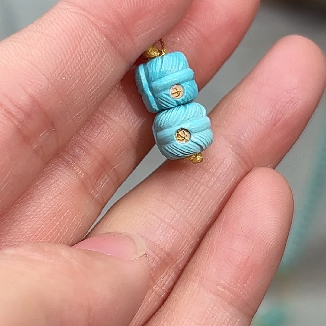 绿松石珠宝奇石未镶嵌