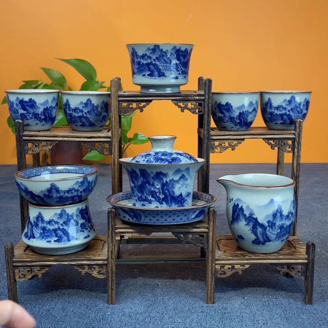 景德镇陶瓷8件套装