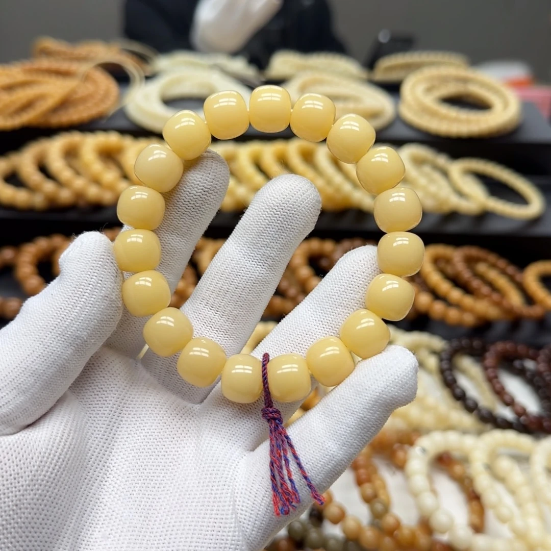 菩提根/象牙果手串12×13 10年 微瑕