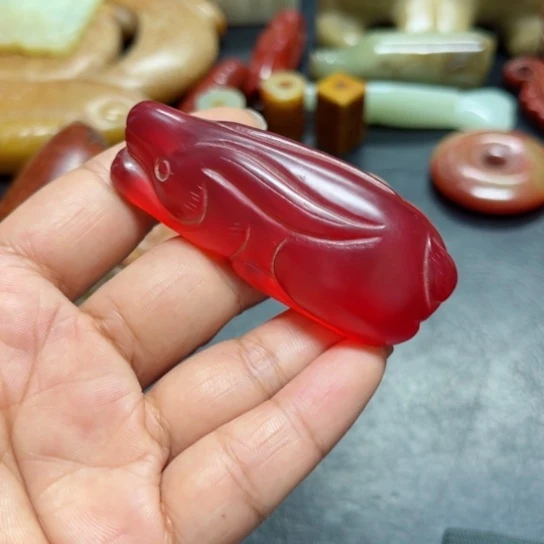 吊坠白玉菩提把件