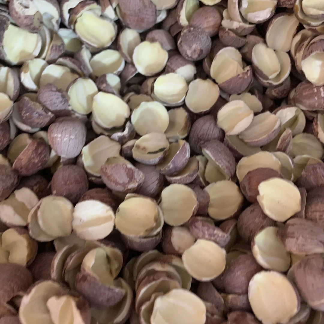 开边去芯红莲子干货新鲜红皮半边莲子