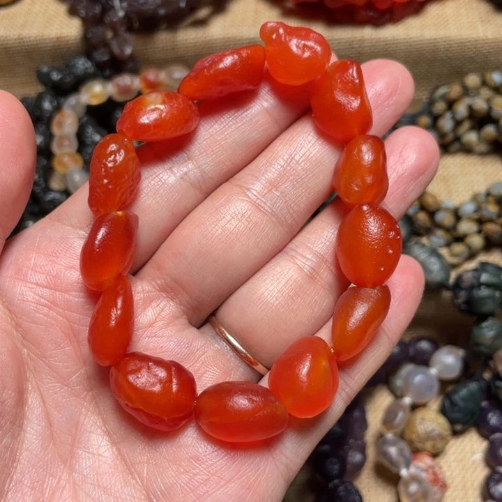 玛瑙/玉髓合金手链