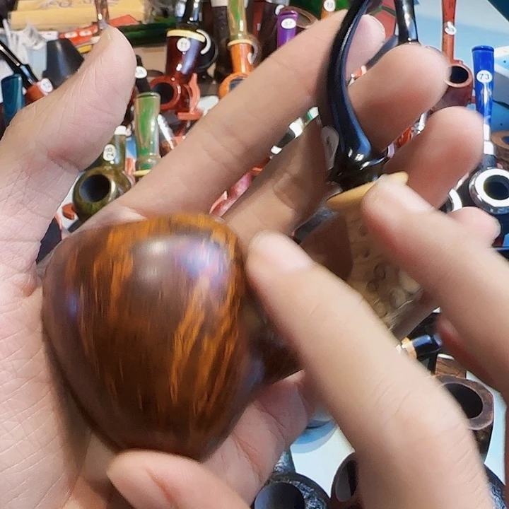 大***沙石楠木手工橡果烟斗