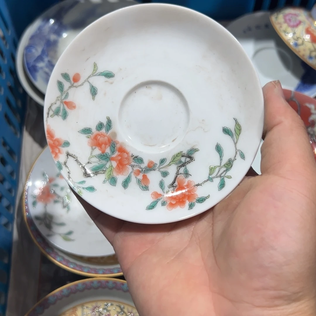 用***户粉彩桃花壶承小gyt