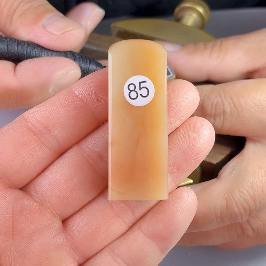 寿山石印石老挝石85号1.9厘米
