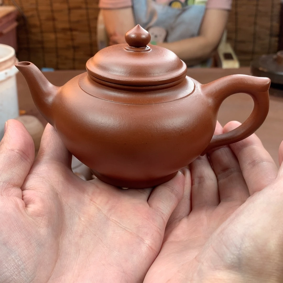 y***e茶壶紫砂笑樱 朱泥 220cc 周宜君