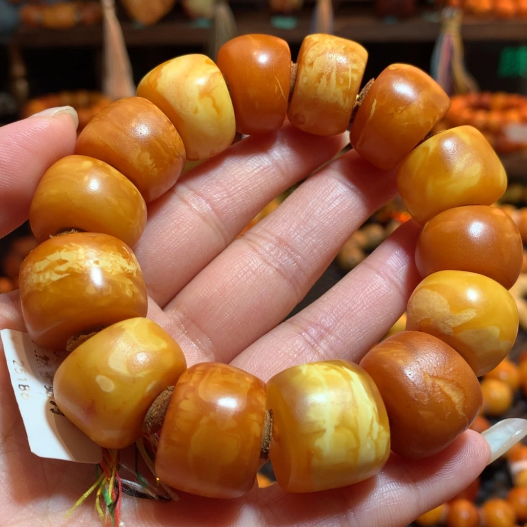 【闪购商品】手串蜜蜡未镶嵌蜜蜡手串