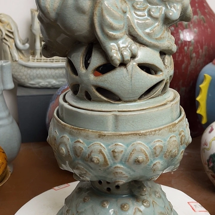 岁***，茶叶盒紫砂瓷器瓷器瓷器