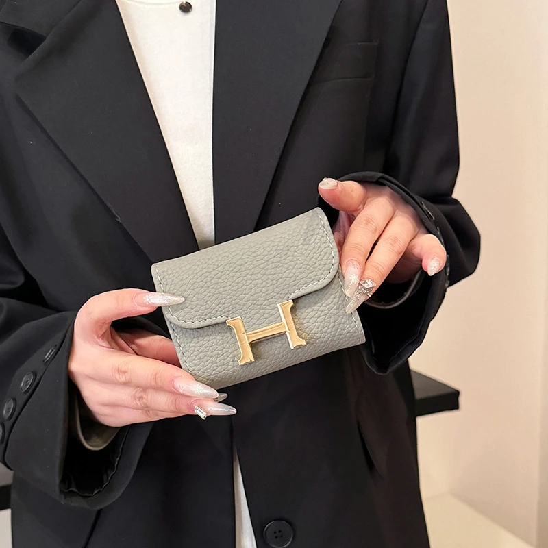 卡包零钱包韩版小卡包学生纹时尚质感个性高档网红