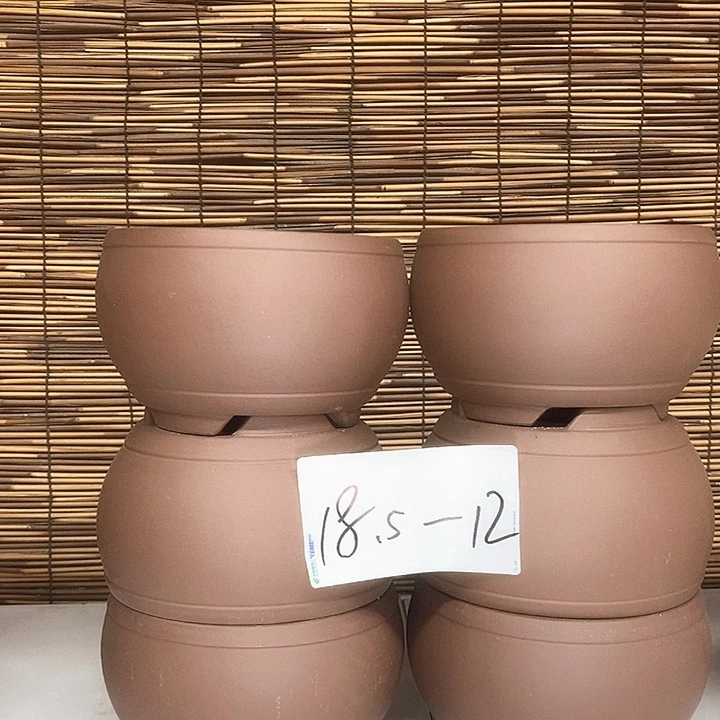 紫砂花盆紫金庄园