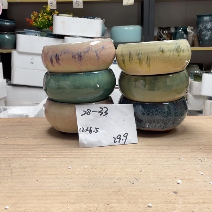 紫砂花盆多肉花盆微瑕33