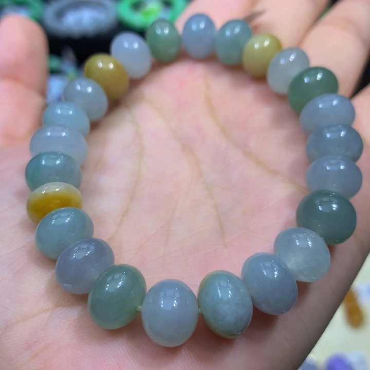 翡翠未镶嵌手链翡翠