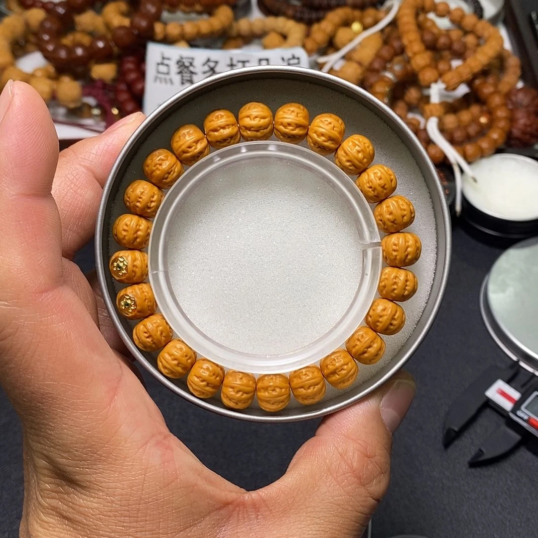 猴头核桃手串全品11左右双标京八棱29号