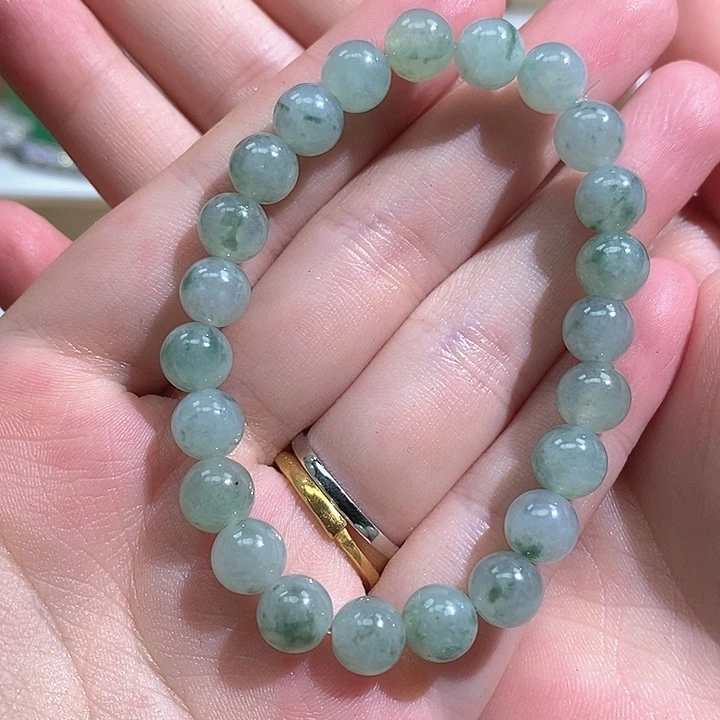 未镶嵌手串翡翠?***?天然