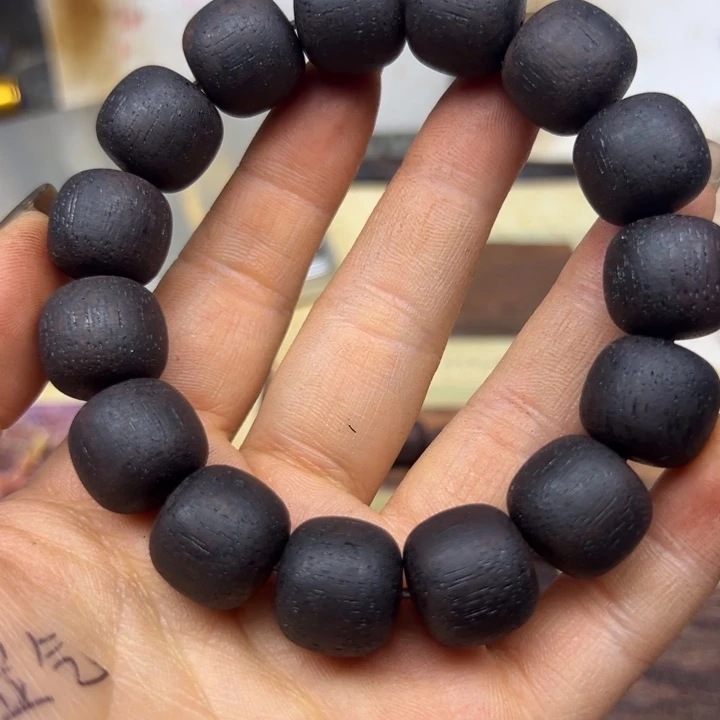 格***理手串/手链降真香降真香1516红黑油结晶