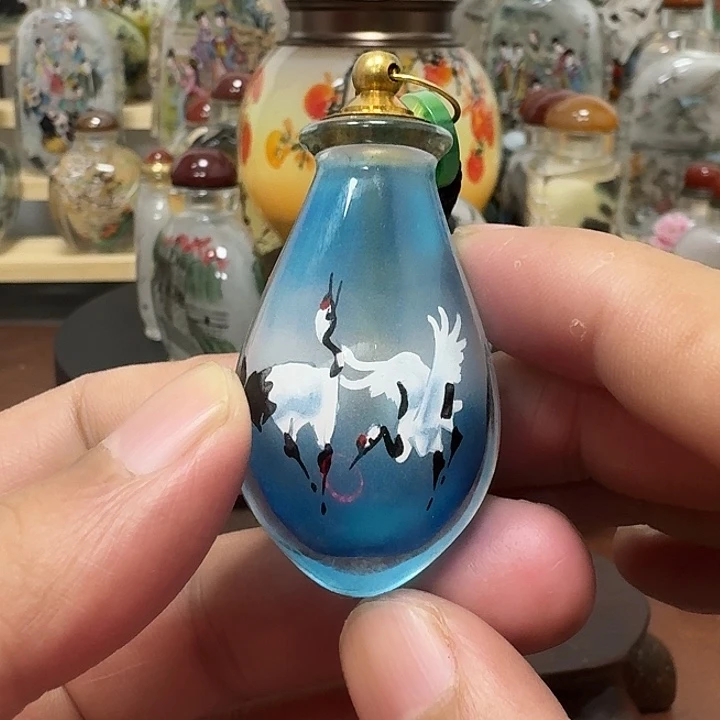 鼻烟壶内画包邮工艺品