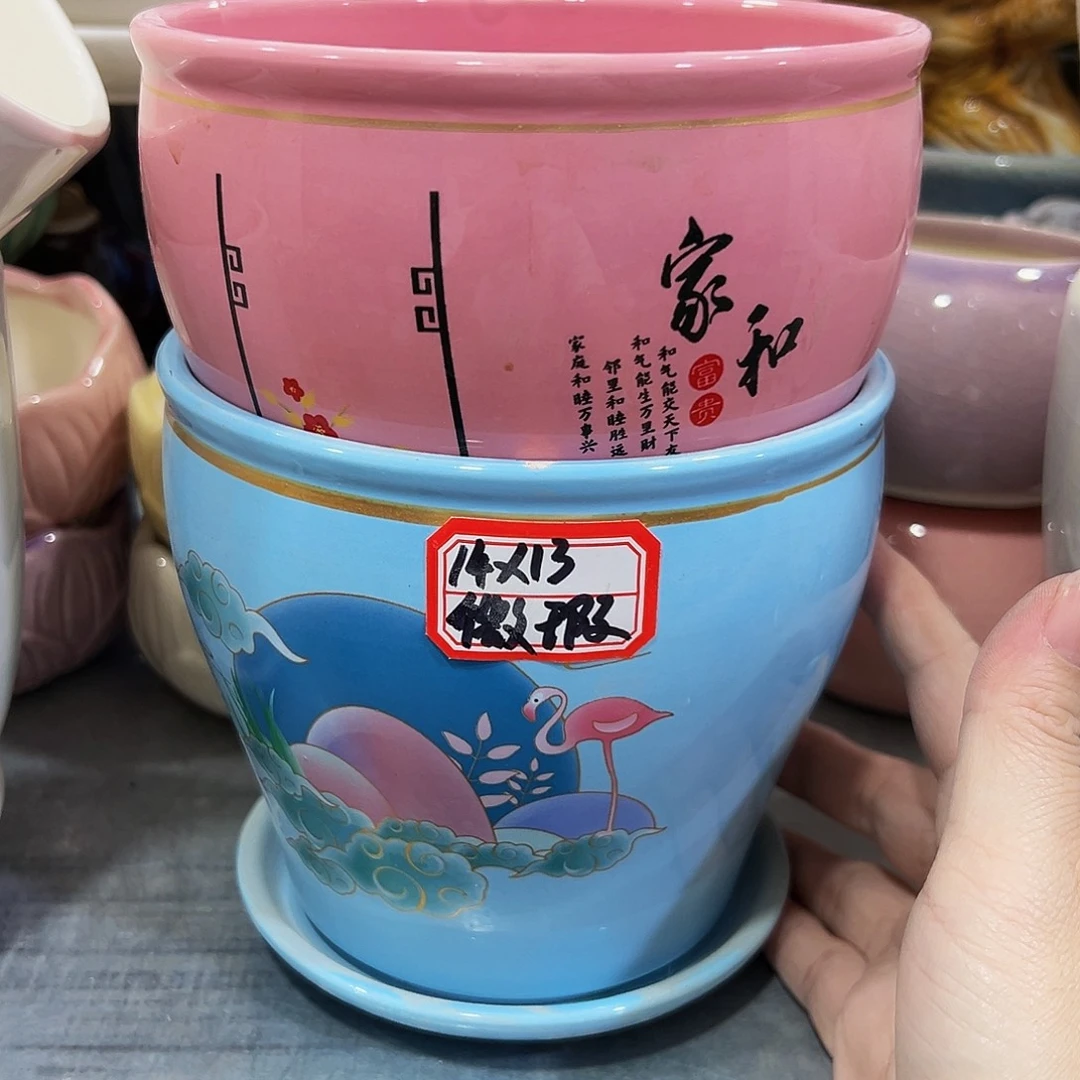 绿植多肉陶瓷花盆