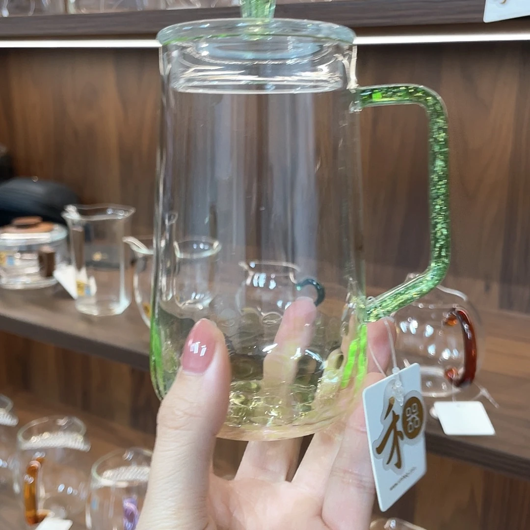 禾器青霓杯绿金。